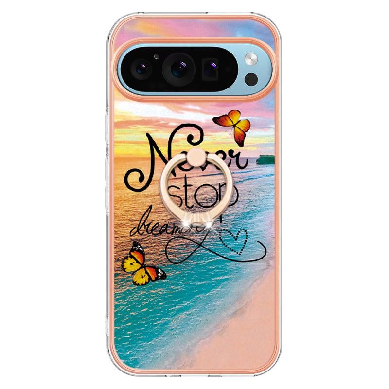 Coque Google Pixel 9 Pro XL Anneau-Support Différents Motifs