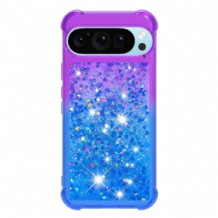 Coque Google Pixel 9 Pro XL Dégradé Paillettes