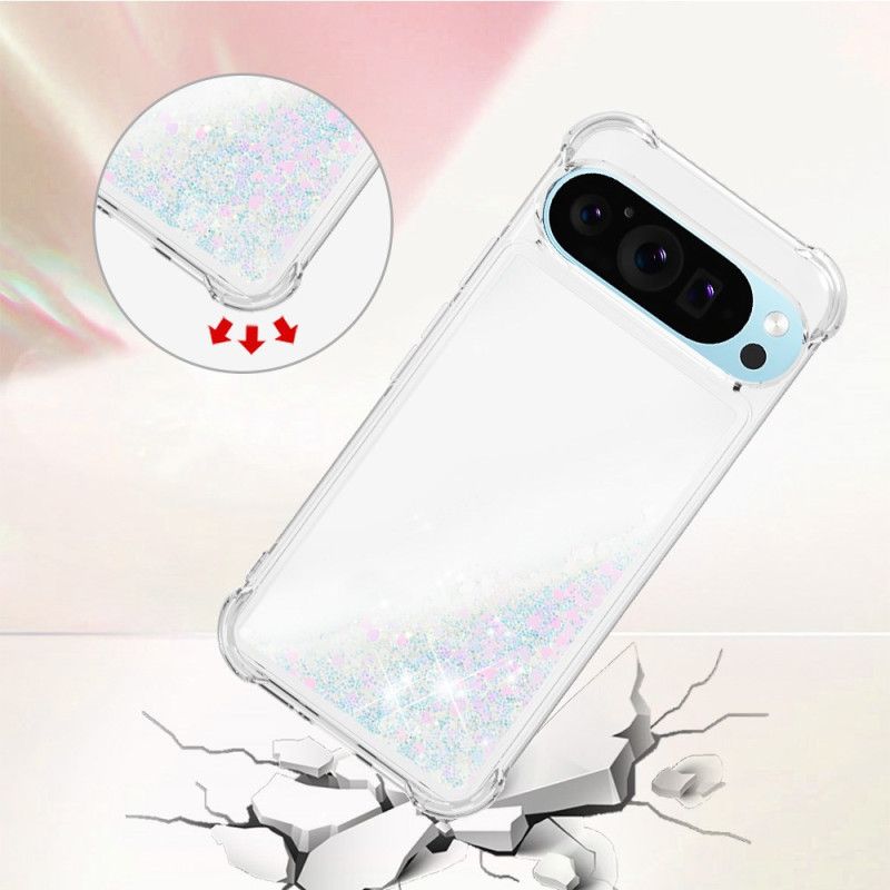 Coque Google Pixel 9 Pro XL Paillettes