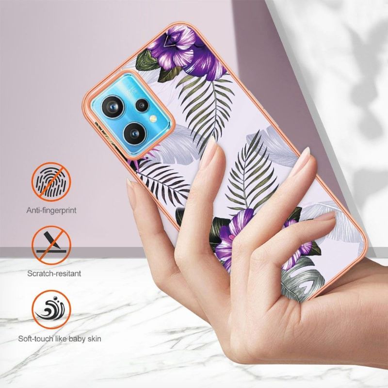 Coque Realme 9 Pro Plus Fleurs Exotiques