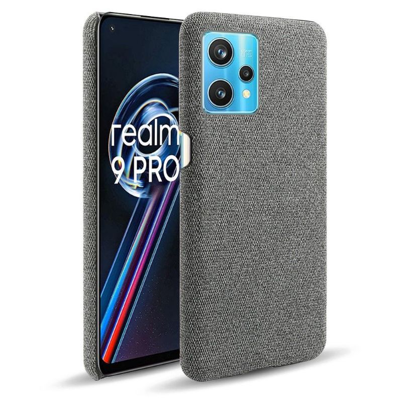 Coque Realme 9 Pro Plus revêtement tissu