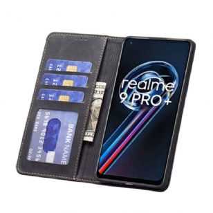 Housse Realme 9 Pro Plus BINFEN COLOR flip simili cuir