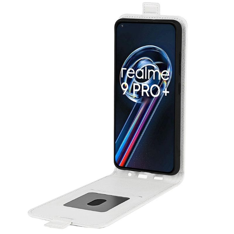 Housse Realme 9 Pro Plus simili cuir avec rabat verticale