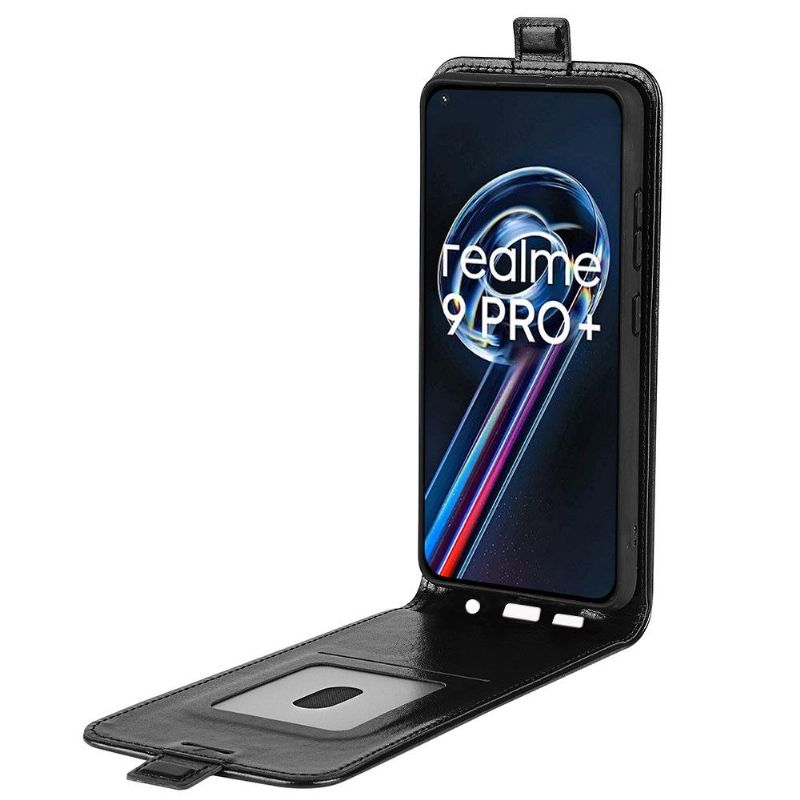 Housse Realme 9 Pro Plus simili cuir avec rabat verticale