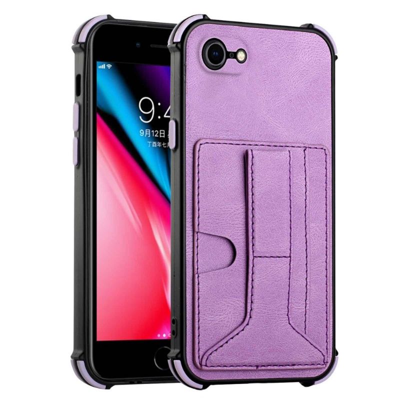 Coque iPhone SE 2022 / 2020 / iPhone 8 / 7 Coline Porte-cartes