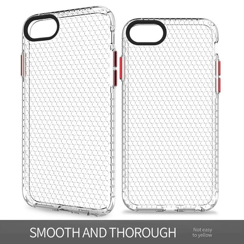 Coque iPhone SE 2022 / 2020 / 8 / 7 Honeycomb en Silicone