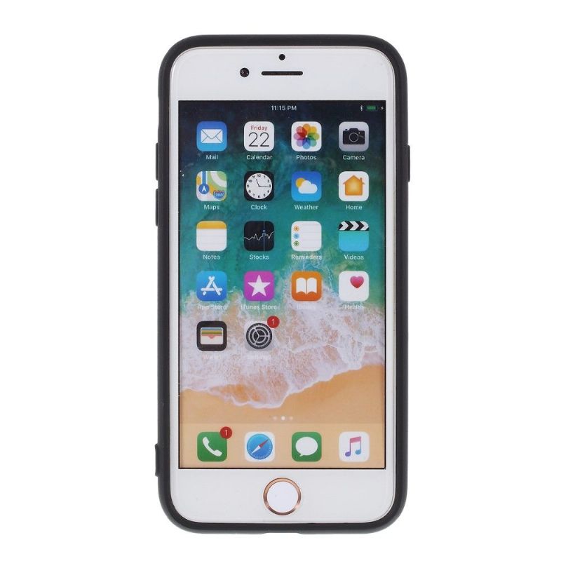 Coque iPhone SE 2022 / 2020 / 8 / 7 MOLAN effet strié