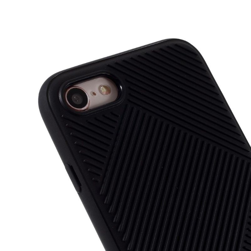 Coque iPhone SE 2022 / 2020 / 8 / 7 MOLAN effet strié