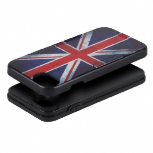 Coque iPhone SE 2022 / 2020 Drapeau Anglais Vintage