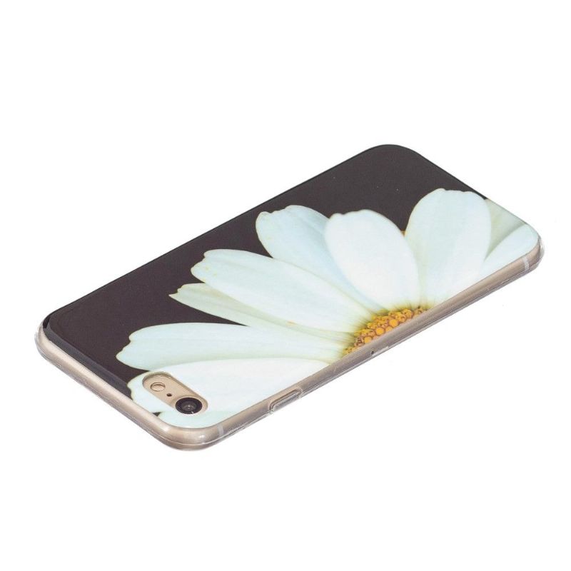 Coque iPhone SE 2022 / 2020 Fluorescente Marguerite