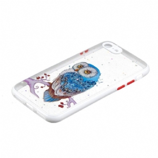 Coque iPhone SE 2022 / 2020 Hibou