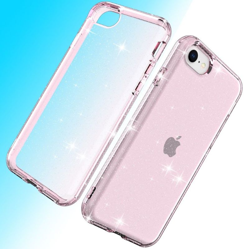 Coque iPhone SE 2022 / 2020 Paillettes Scintillantes