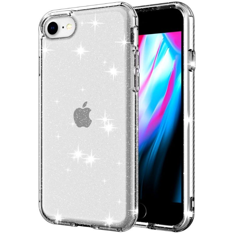 Coque iPhone SE 2022 / 2020 Paillettes Scintillantes