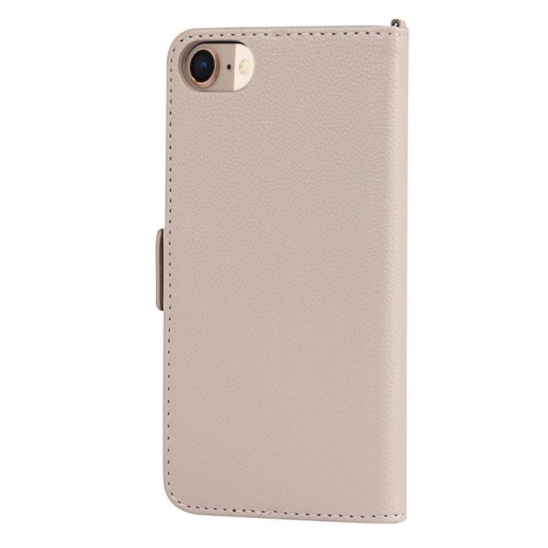 Housse iPhone SE 2022 / 2020 Coeur Fleuri