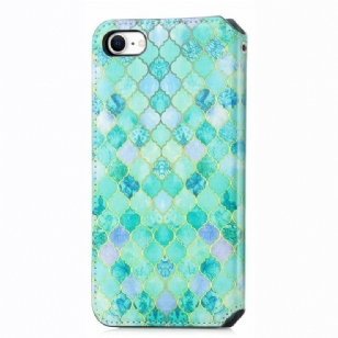 Housse iPhone SE 2022 / 2020 Motif Arabesque