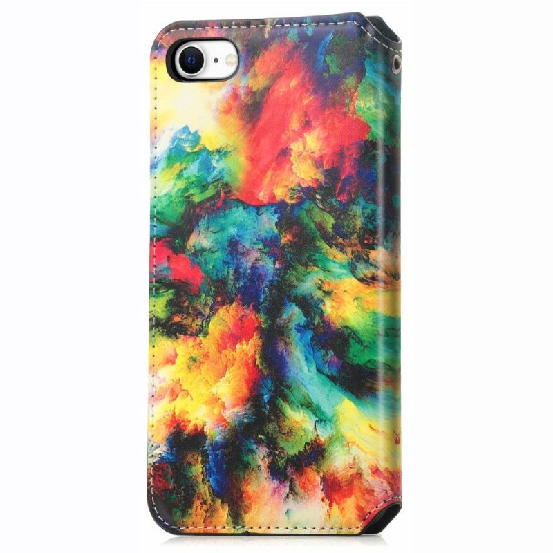 Housse iPhone SE 2022 / 2020 Nuage Iridescent