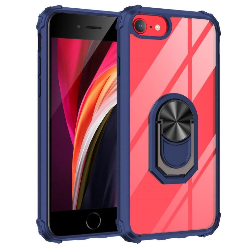 Protection coque iPhone SE 2022 / 2020 Antichoc avec anneau