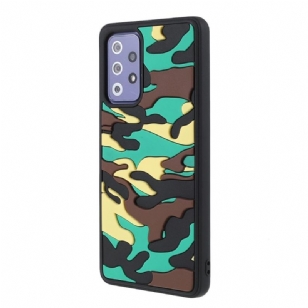 Coque Samsung Galaxy A72 4G / A72 5G Rugged Camouflage Militaire