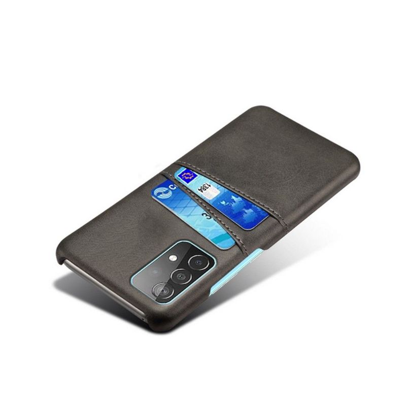 Coque Samsung Galaxy A72 5G / A72 4G Mélodie Effet Cuir Porte Cartes