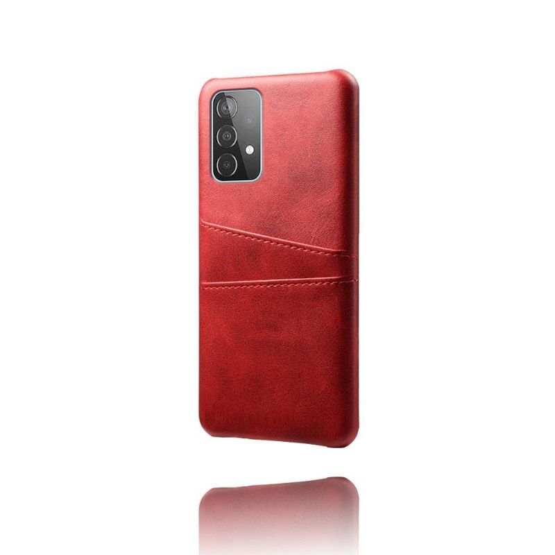 Coque Samsung Galaxy A72 5G / A72 4G Mélodie Effet Cuir Porte Cartes