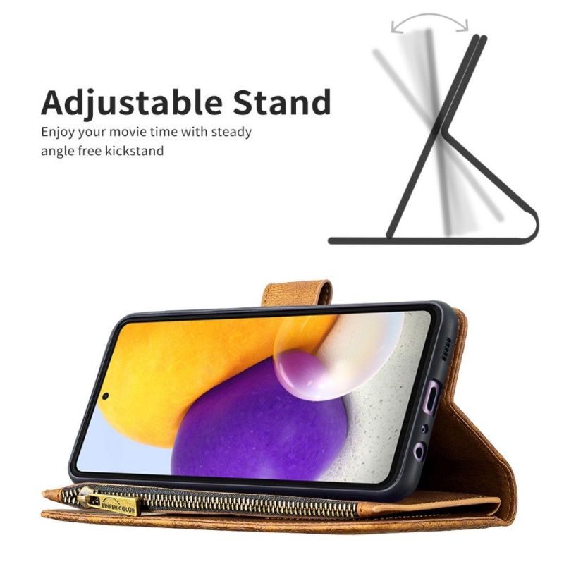 Housse portefeuille Samsung Galaxy A72 4G / A72 5G papillons volants