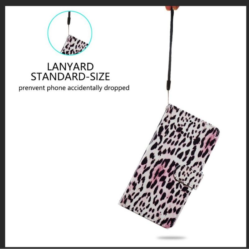 Housse Samsung Galaxy A72 4G / A72 5G Motif Leopard