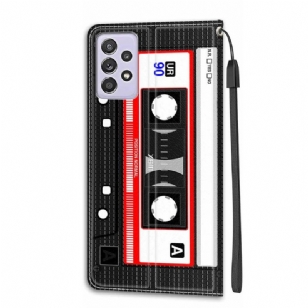 Housse Samsung Galaxy A72 5G / A72 4G Cassette audio