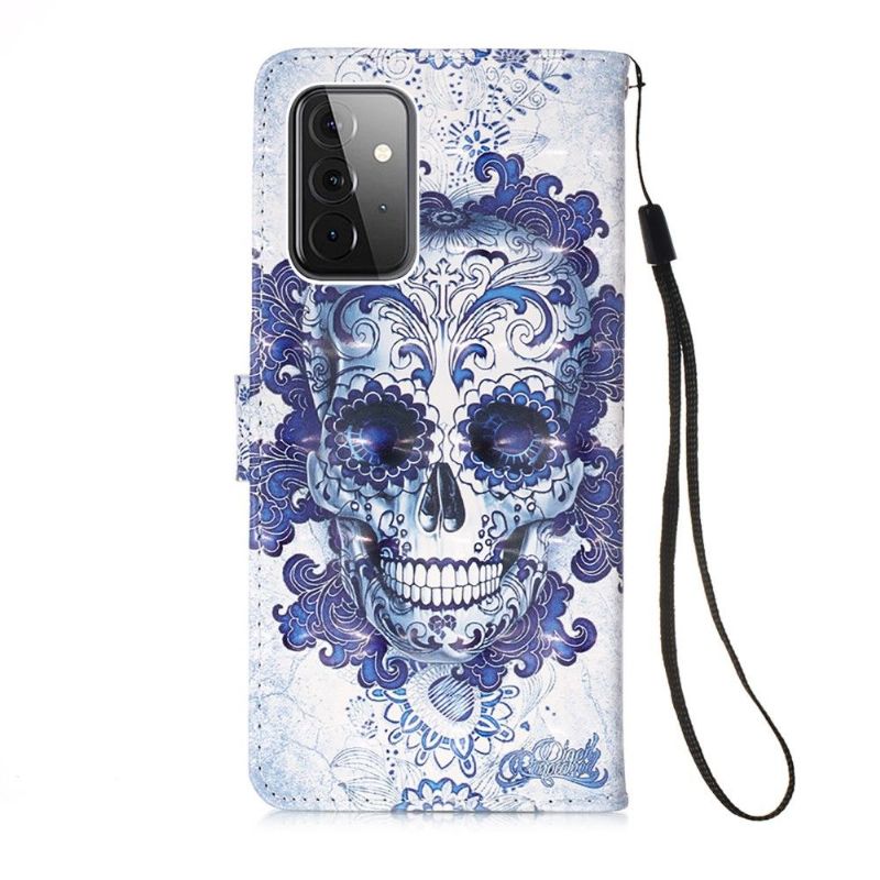 Housse Samsung Galaxy A72 5G / 4G motif calavera