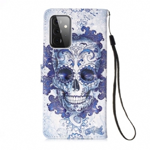 Housse Samsung Galaxy A72 5G / 4G motif calavera