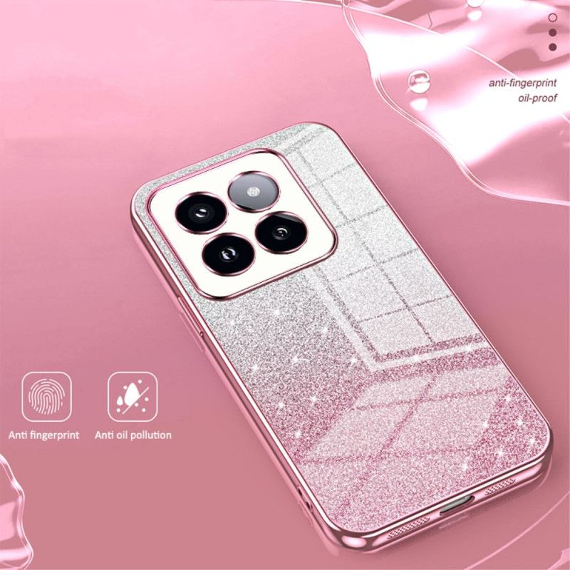 Coque Xiaomi 14 Pro Dégradé Paillettes