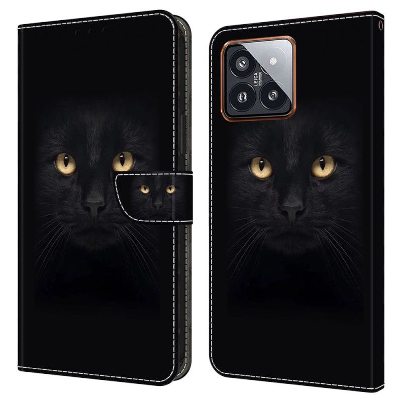 Housse Xiaomi 14 Pro Chat Noir