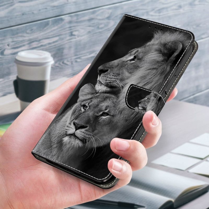 Housse Xiaomi 14 Pro Couple de Lions