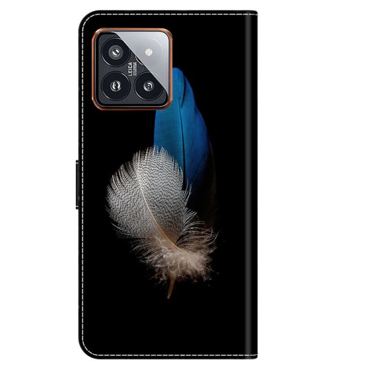 Housse Xiaomi 14 Pro Deux Plumes