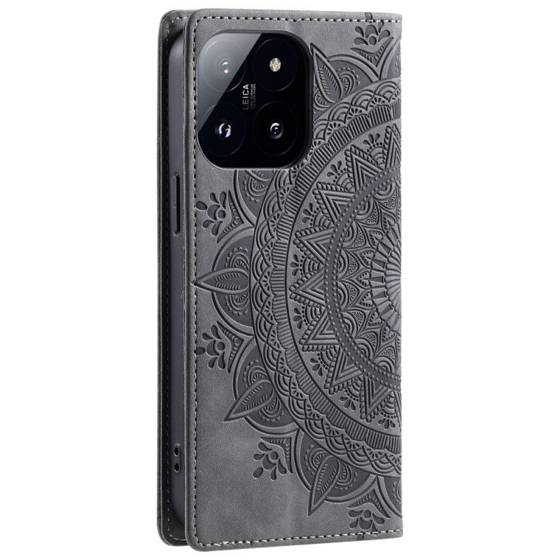 Housse Xiaomi 14 Pro Effet Daim Mandala