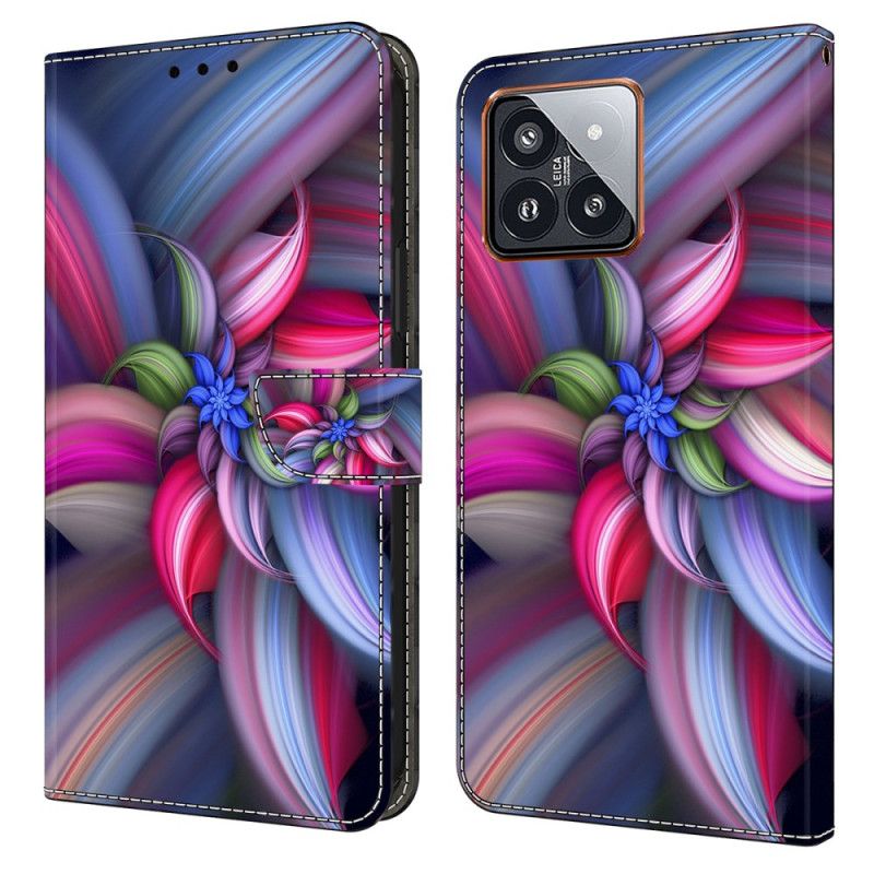 Housse Xiaomi 14 Pro Fleurs Colorées