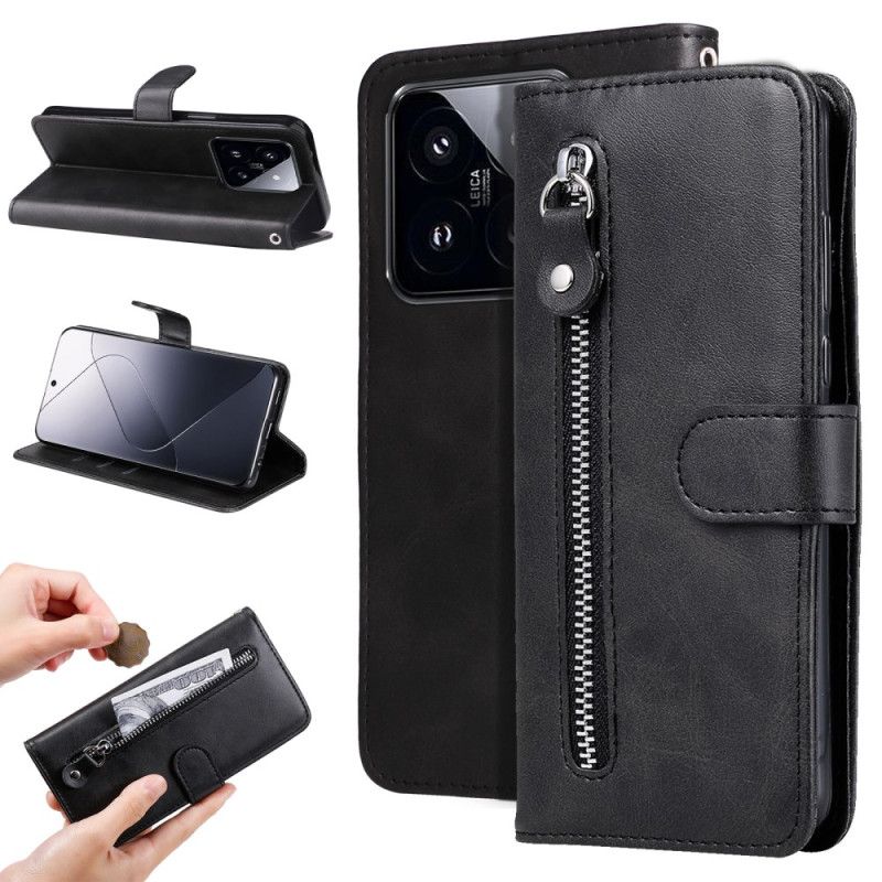 Housse Xiaomi 14 Pro Porte-Monnaie Frontal