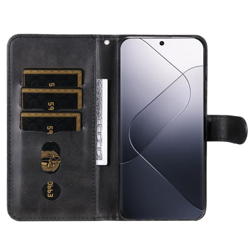 Housse Xiaomi 14 Pro Porte-Monnaie Frontal