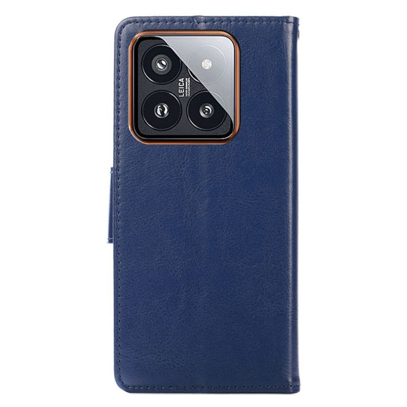 Housse Xiaomi 14 Pro Simili Cuir Vintage