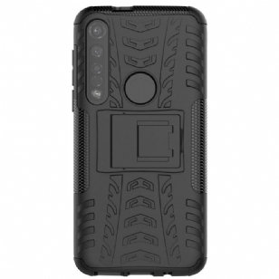 Coque Motorola Moto G8 Plus antidérapante avec support intégré