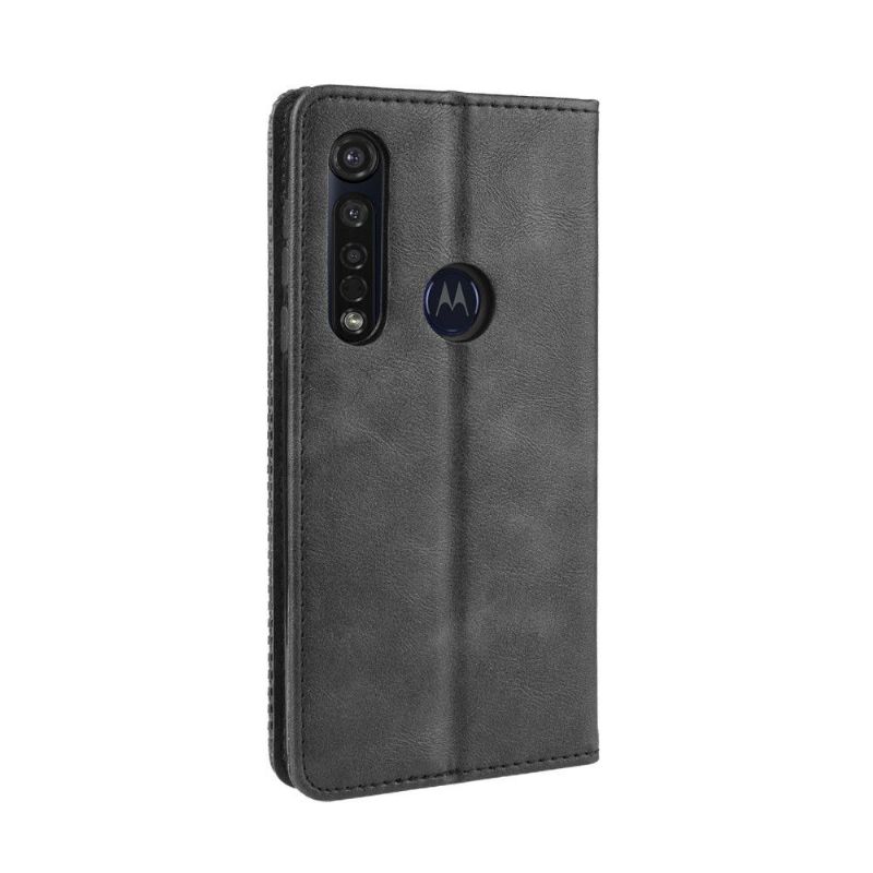 Étui Motorola Moto G8 Plus Le Cirénius Style Cuir