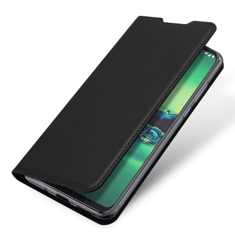 Housse Motorola Moto G8 Plus Effet Satiné Porte Carte