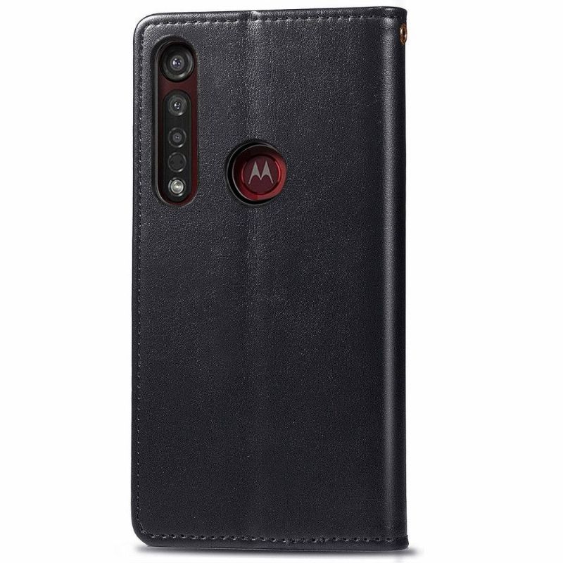 Housse Motorola Moto G8 Plus Indila Simili Cuir Porte Cartes