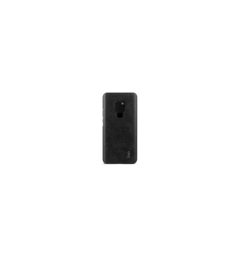 Huawei Mate 20 - Coque imak imitation cuir - Noir