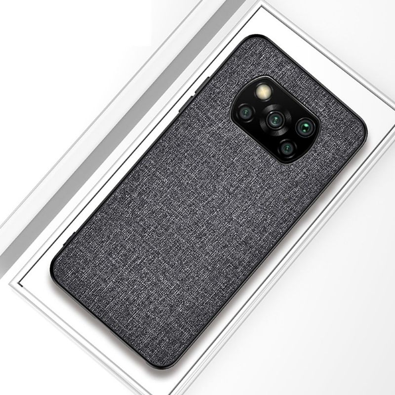 Coque Xiaomi Poco X3 NFC effet tissu