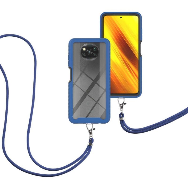 Coque Xiaomi Poco X3, X3 NFC, X3 Pro Urban Series à cordon