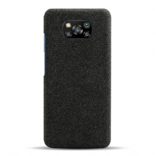 Coque Xiaomi Poco X3 / X3 Pro / X3 NFC revêtement tissu