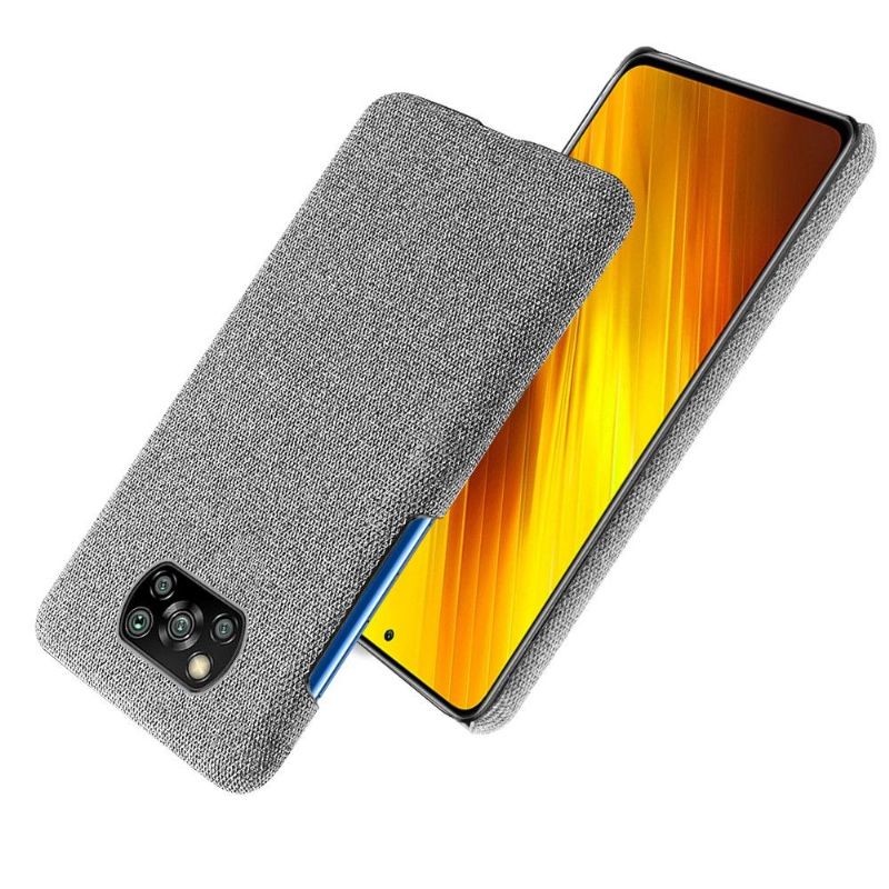 Coque Xiaomi Poco X3 / X3 Pro / X3 NFC revêtement tissu