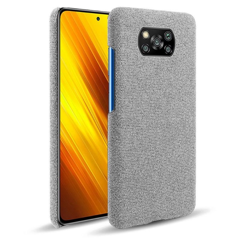 Coque Xiaomi Poco X3 / X3 Pro / X3 NFC revêtement tissu