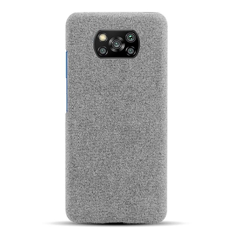 Coque Xiaomi Poco X3 / X3 Pro / X3 NFC revêtement tissu