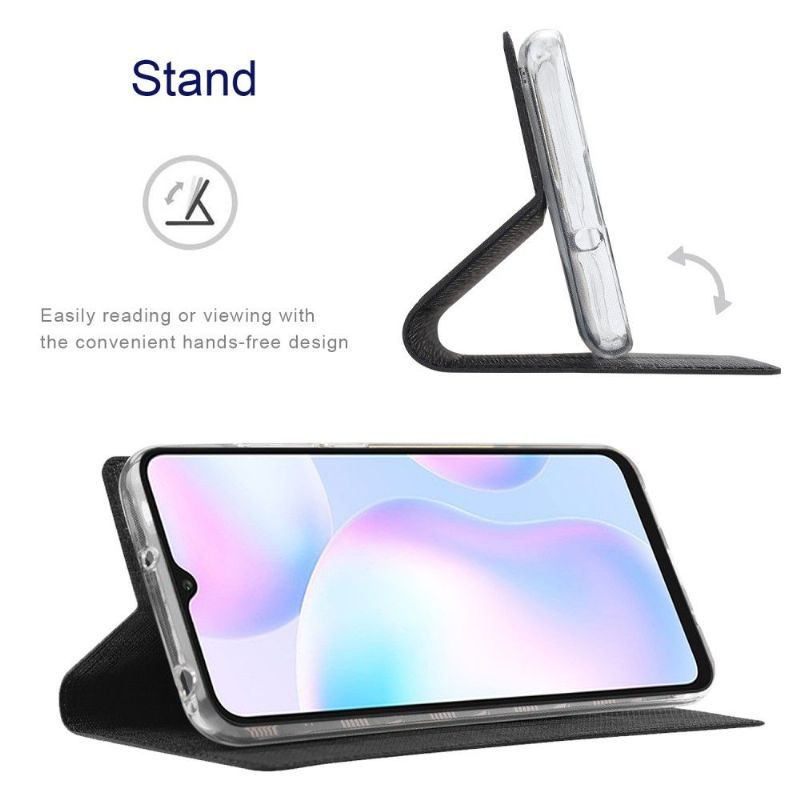 Housse Xiaomi Poco X3 NFC croisillons fonction support